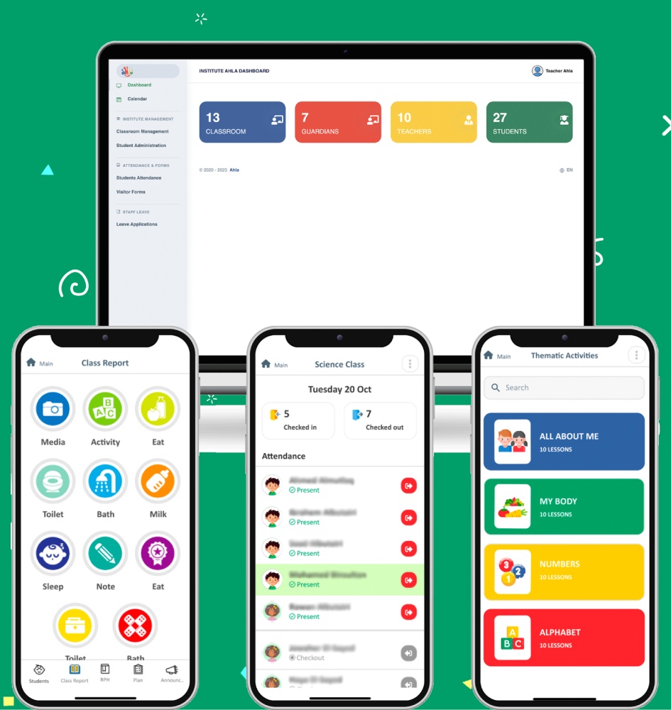 Ahla Kindergarten Management System